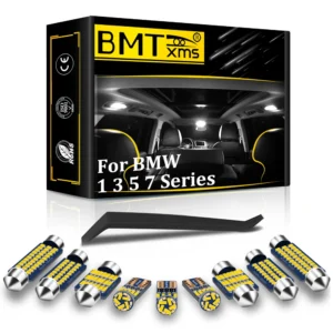 Kit Complet Ampoules LED E46 — 12 Pièces Intérieur / 4 Couleurs
