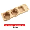 Console Rangement Central E46 — Porte-Gobelet & Vide-Poche