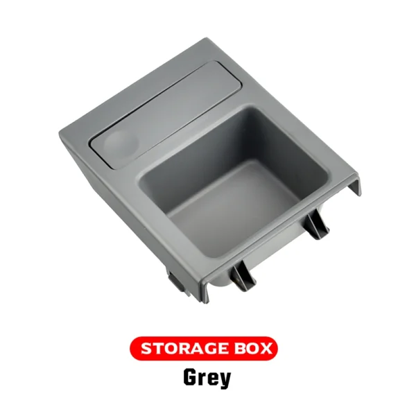 Console Rangement Central E46 — Porte-Gobelet & Vide-Poche