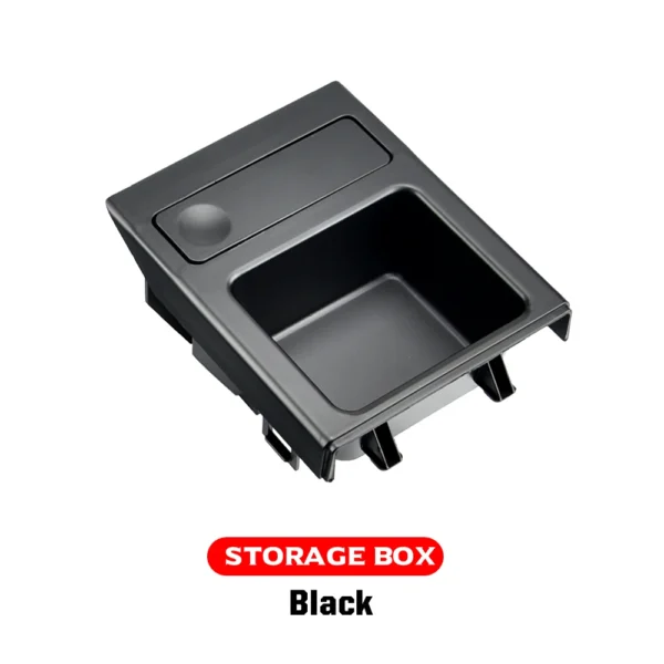 Console Rangement Central E46 — Porte-Gobelet & Vide-Poche