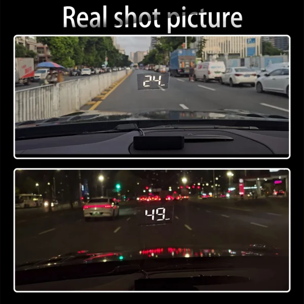 S3edd959b8a1743a1967c7c521155ce81Q.webp Affichage Tête Haute HUD GPS — Compteur Vitesse Pare-Brise
