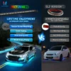 Kit Éclairage Sous Caisse E46 — Strips RGBW LED App & Télécommande