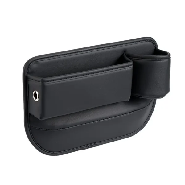 S7e5d1fe6791f41c286789a60904e760al-1.webp Organiseur Rangement Entre Sièges Cuir — Porte-Bouteille