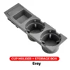 Console Rangement Central E46 — Porte-Gobelet & Vide-Poche