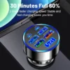 Sc1c5a5db0e25488fa735aeb5f3e5394fQ.webp Chargeur Voiture USB-C 6-en-1 350W — Affichage Digital