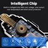 Scf4fb2c30c8c44508c807b4328ff4f8ek.webp Chargeur Voiture USB-C 6-en-1 350W — Affichage Digital