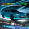 Kit Éclairage Sous Caisse E46 — Strips RGBW LED App & Télécommande