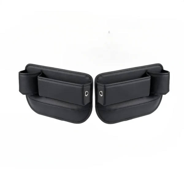 Sface416d0d7844c19be62e90fe5d6654b.webp Organiseur Rangement Entre Sièges Cuir — Porte-Bouteille — vue 2