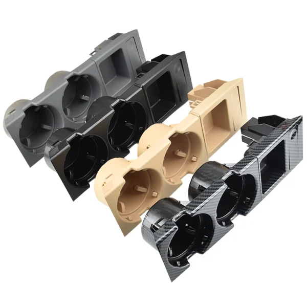 Console Rangement Central E46 — Porte-Gobelet & Vide-Poche