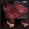 Tapis de Sol Sur Mesure E46 — Cuir Capitonné — vue 3