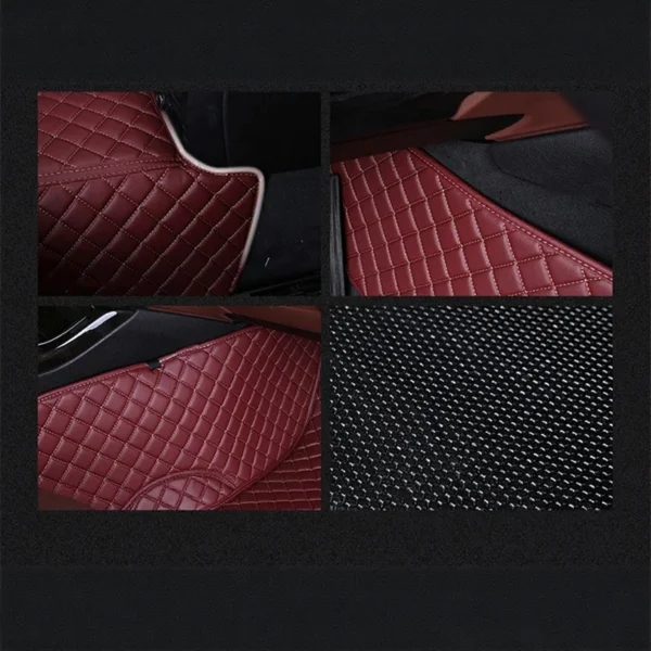 Tapis de Sol Sur Mesure E46 — Cuir Capitonné — vue 4