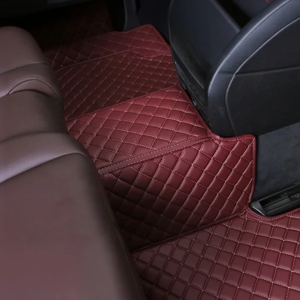 Tapis de Sol Sur Mesure E46 — Cuir Capitonné — vue 5