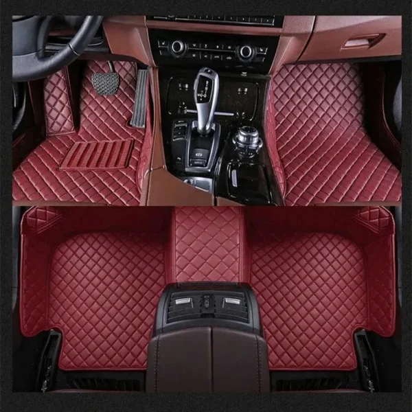 Tapis de Sol Sur Mesure E46 — Cuir Capitonné — vue 8