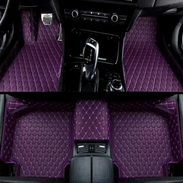 Tapis de Sol Sur Mesure E46 — Cuir Capitonné — vue 9