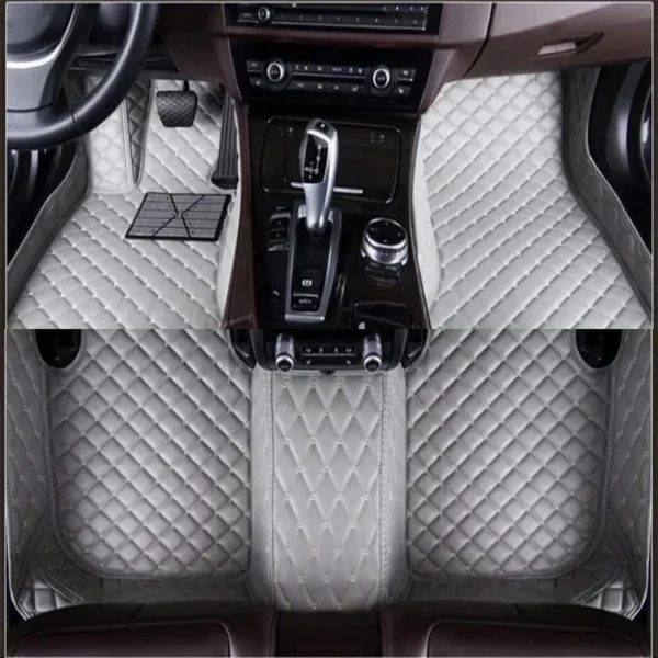 Tapis de Sol Sur Mesure E46 — Cuir Capitonné — vue 10