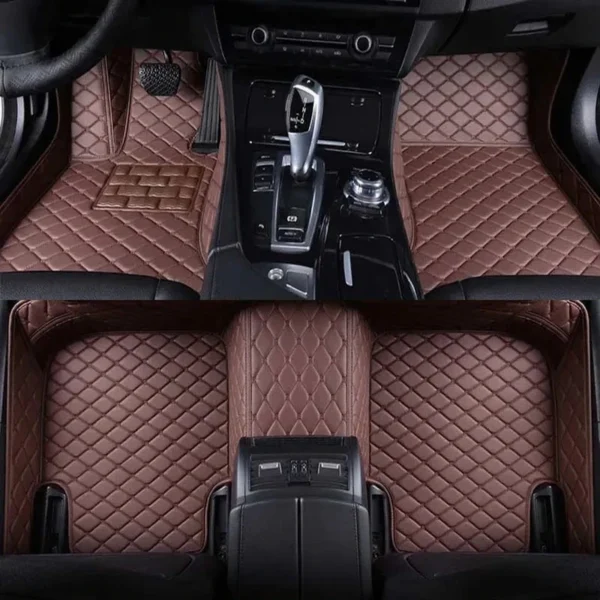 Tapis de Sol Sur Mesure E46 — Cuir Capitonné — vue 11