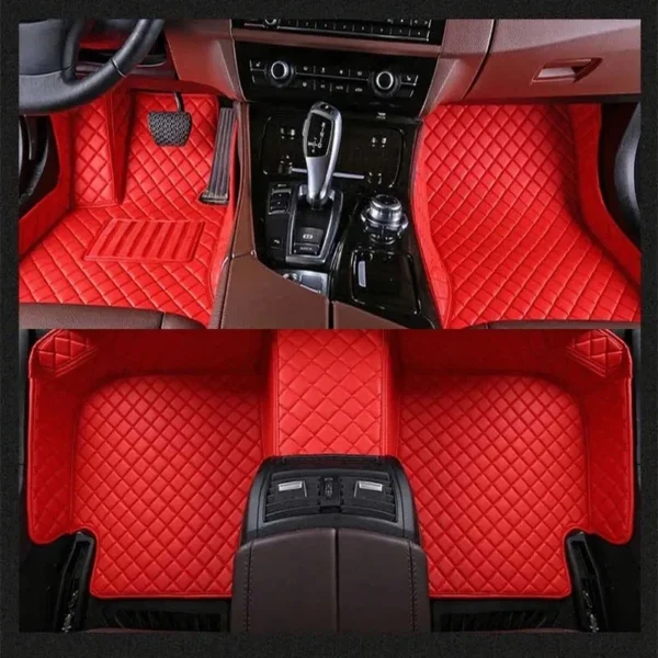 Tapis de Sol Sur Mesure E46 — Cuir Capitonné — vue 12