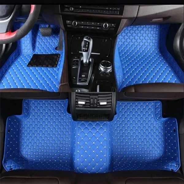 Tapis de Sol Sur Mesure E46 — Cuir Capitonné — vue 13