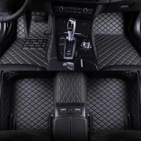 Tapis de Sol Sur Mesure E46 — Cuir Capitonné — vue 16
