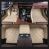 Tapis de Sol Sur Mesure E46 — Cuir Capitonné — vue 18