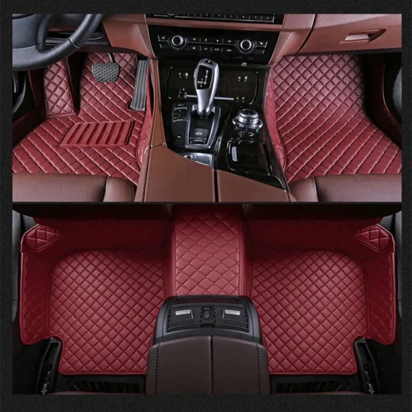 Tapis de Sol Sur Mesure E46 — Cuir Capitonné — vue 21