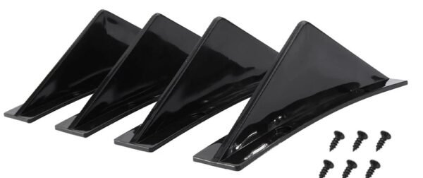 Diffuseur arriere Shark Fin pour BMW E46 Diffuseur arrière shark fin 4 pièces pour BMW E46