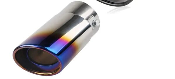 Embout d'échappement inox chromé pour BMW E46